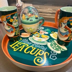 Disney mad hatter tea set